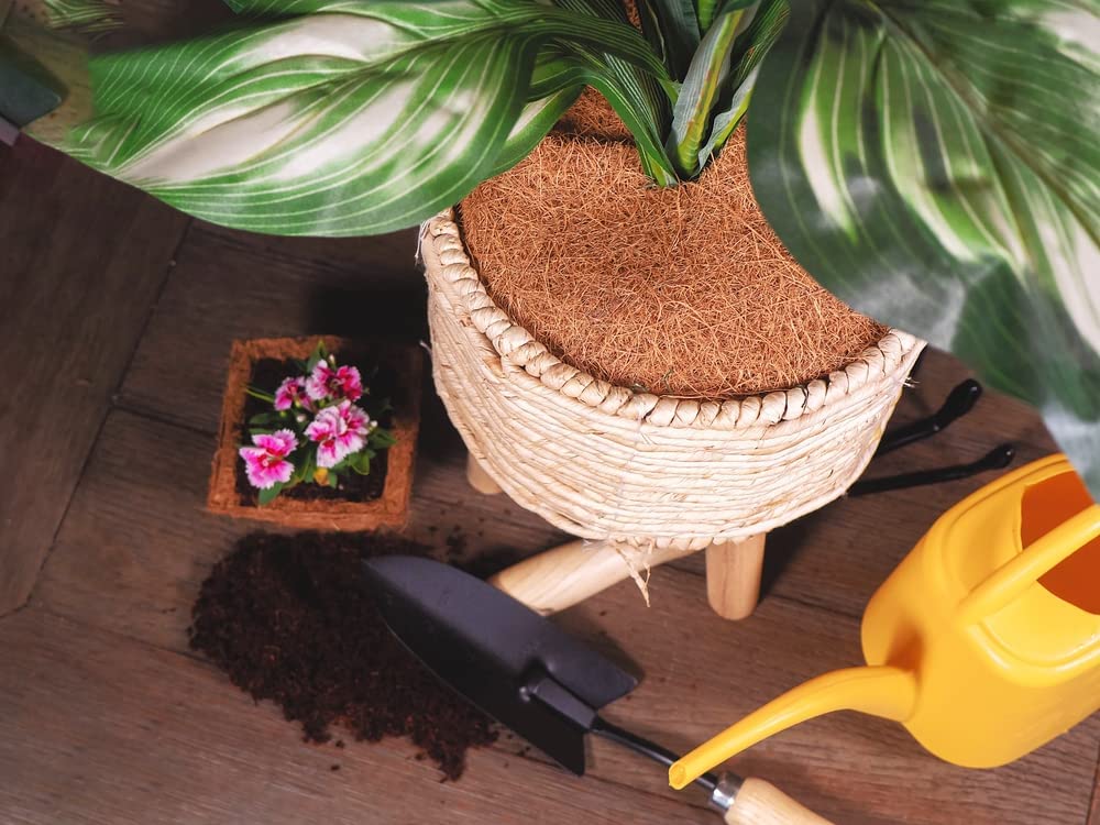 Coconut Coir Pot Cover 5pcs 'Gardening Accessories Everything Else