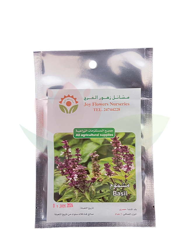 بذور الريحان - عضوي  'بذور اعشاب