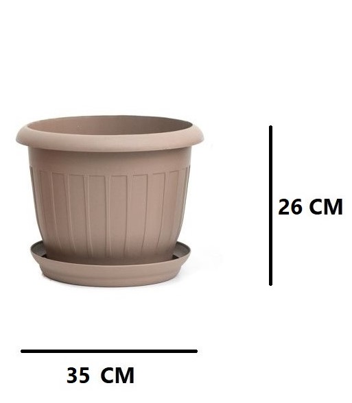 PLASTIC POT STP BR 35  'Pots & Vases Plastic Pots