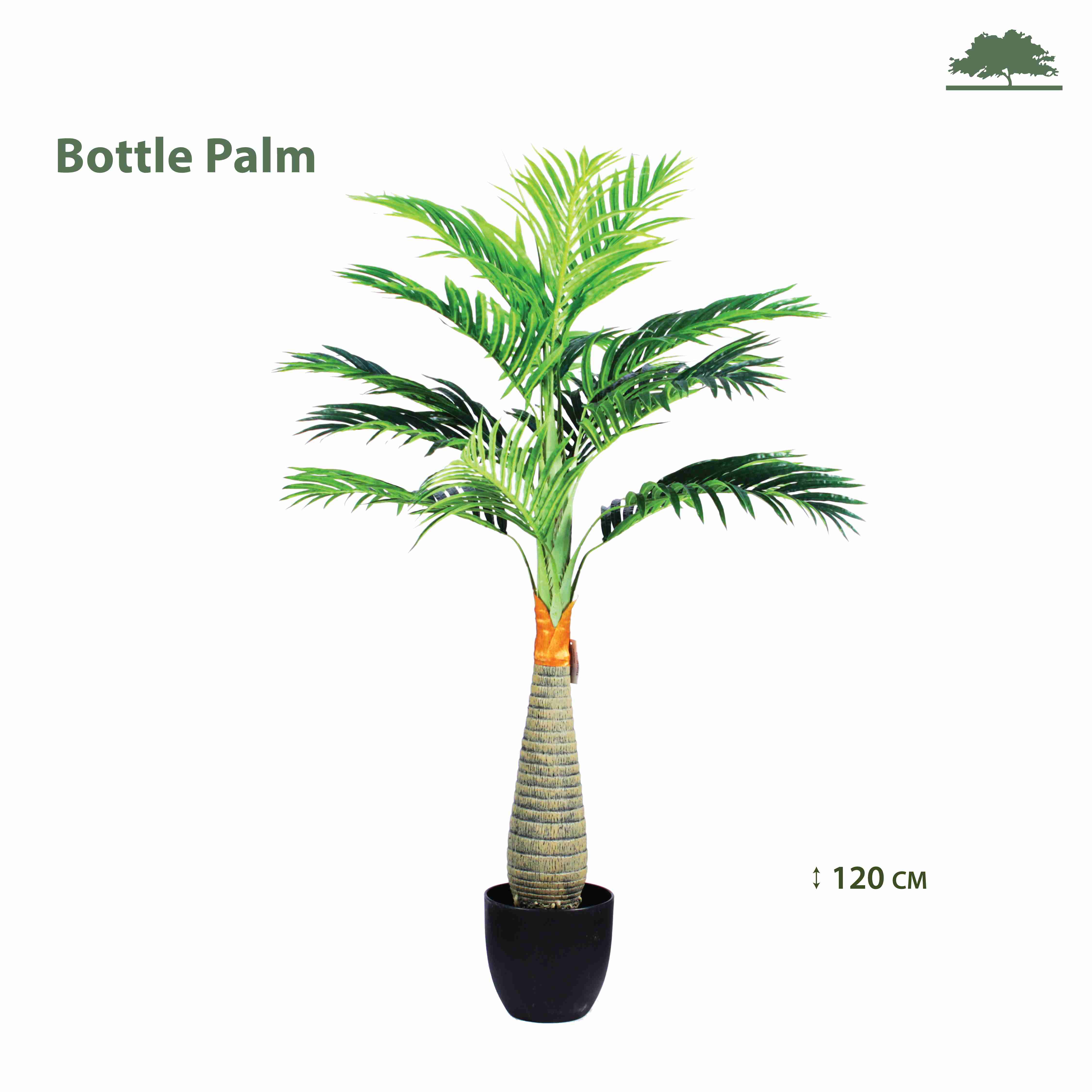 BOTTLE PALM 120 CM 'Artificial Plants Trees