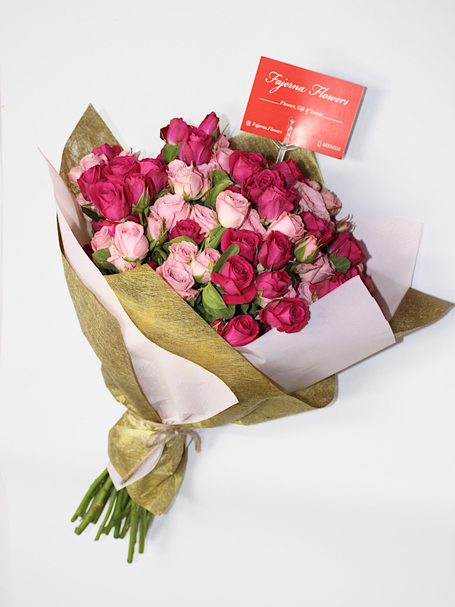 Pink Baby Rose Online Bouquets