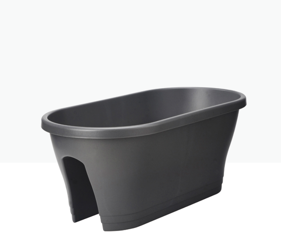 Carsica Flower Bridge 60cm Anthracite 'Pots & Vases'