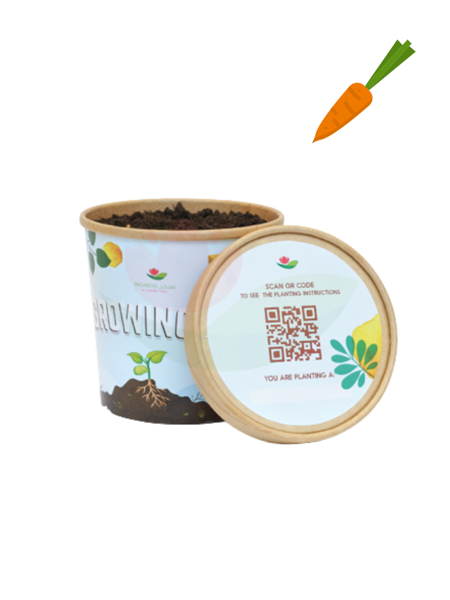 Ooty Carrot 'Grow Cups'