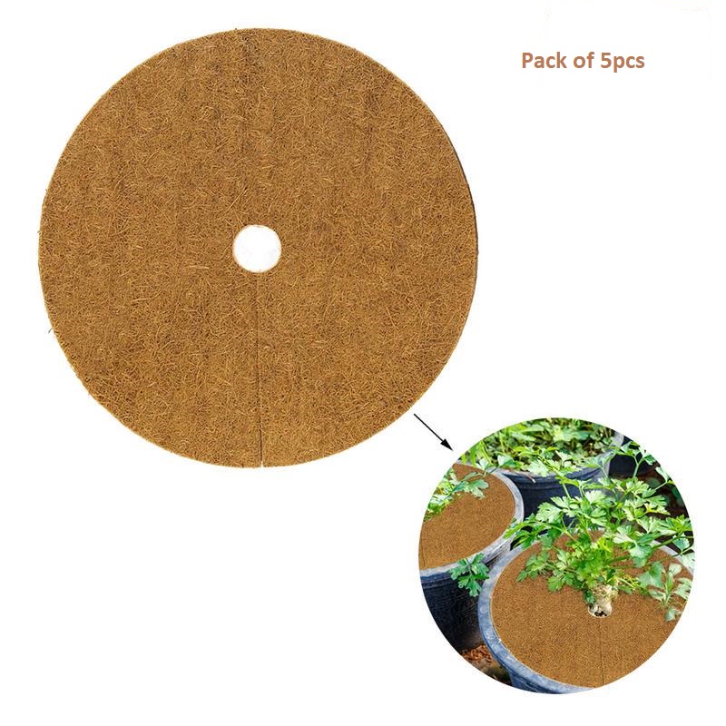 Coconut Coir Pot Cover 5pcs 'Gardening Accessories'