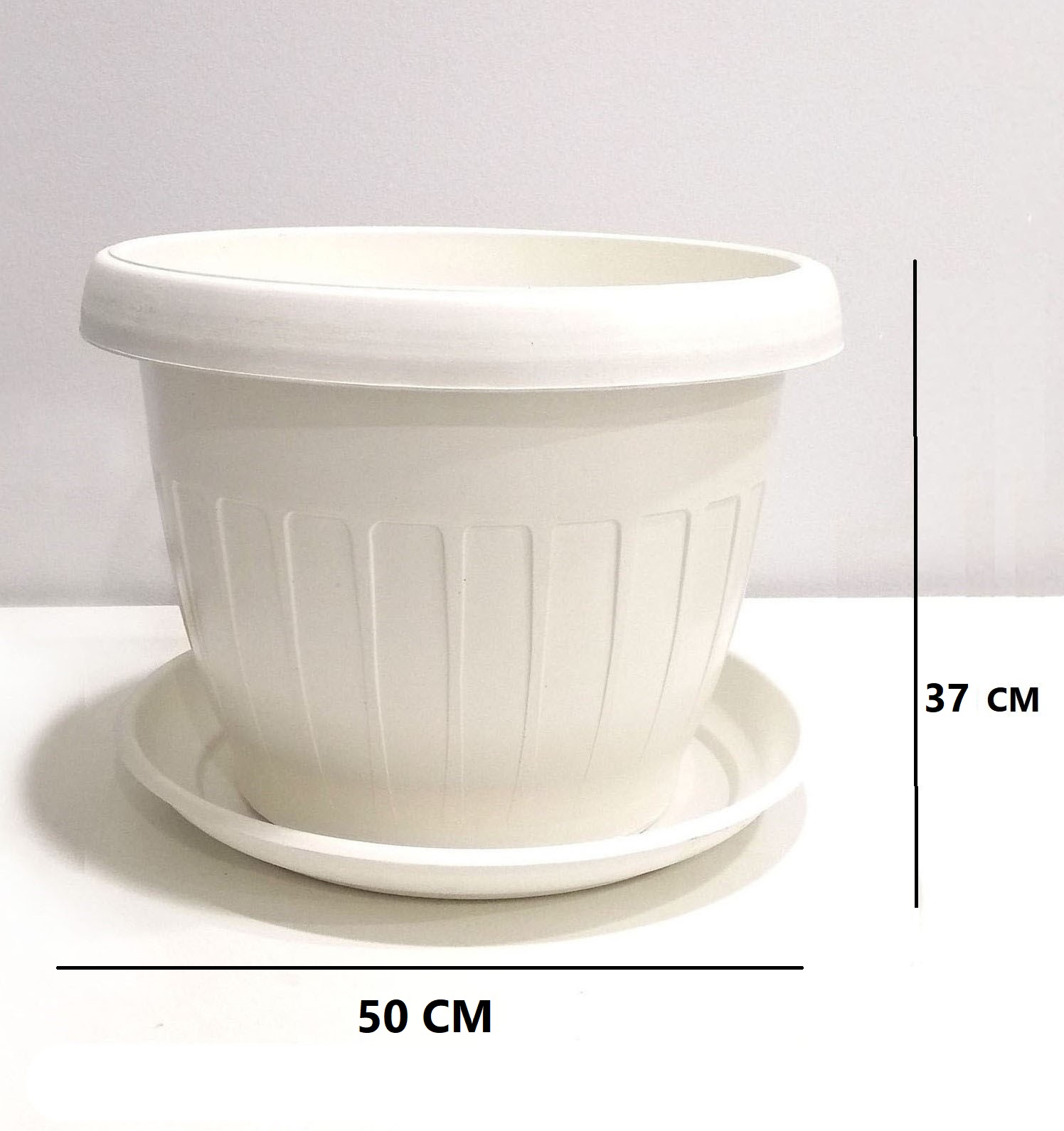 PLASTIC POT STP WT 50  Pots & Vases