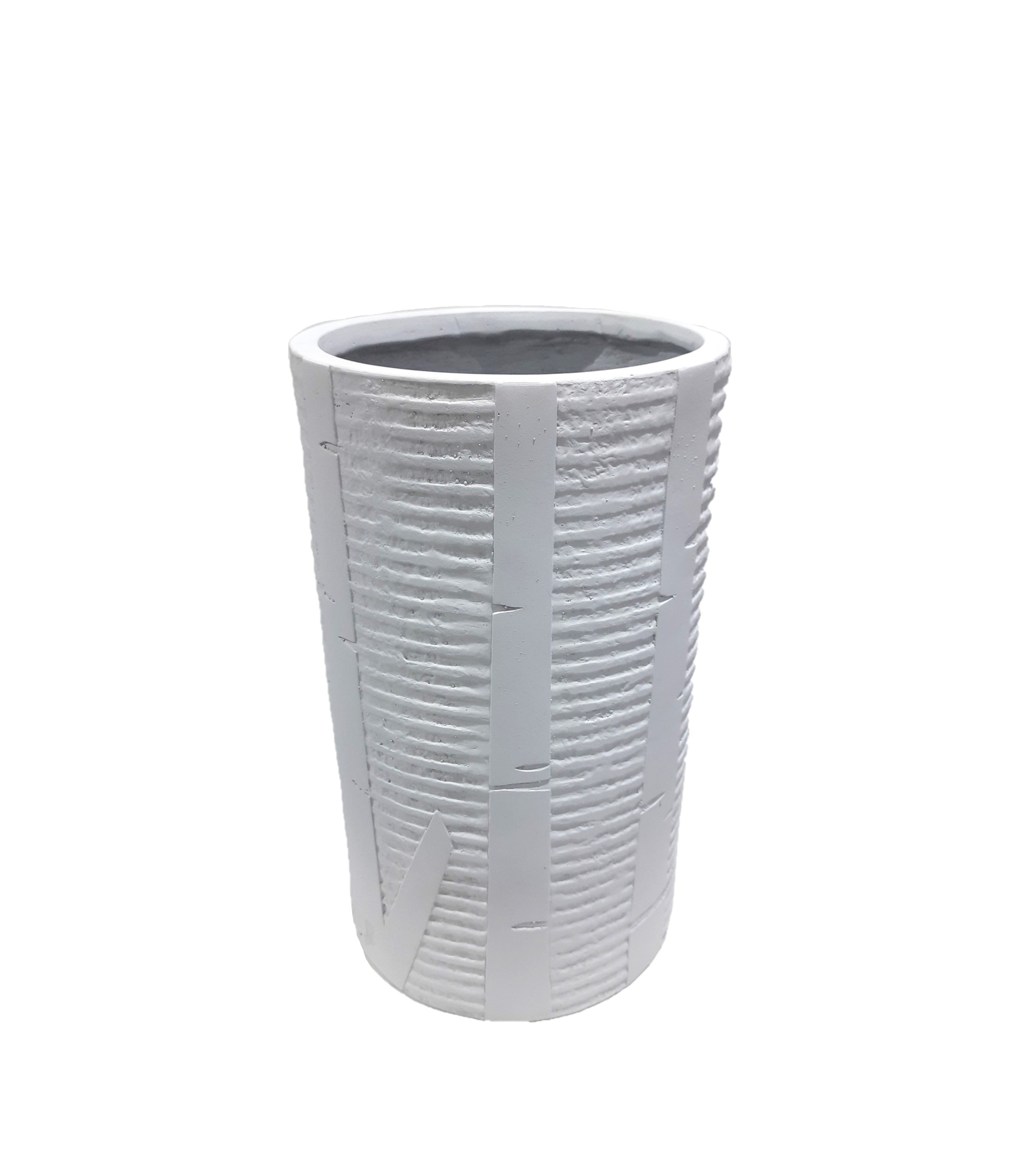 Fiber & Clay pot G-66 -40 CM Pots & Vases