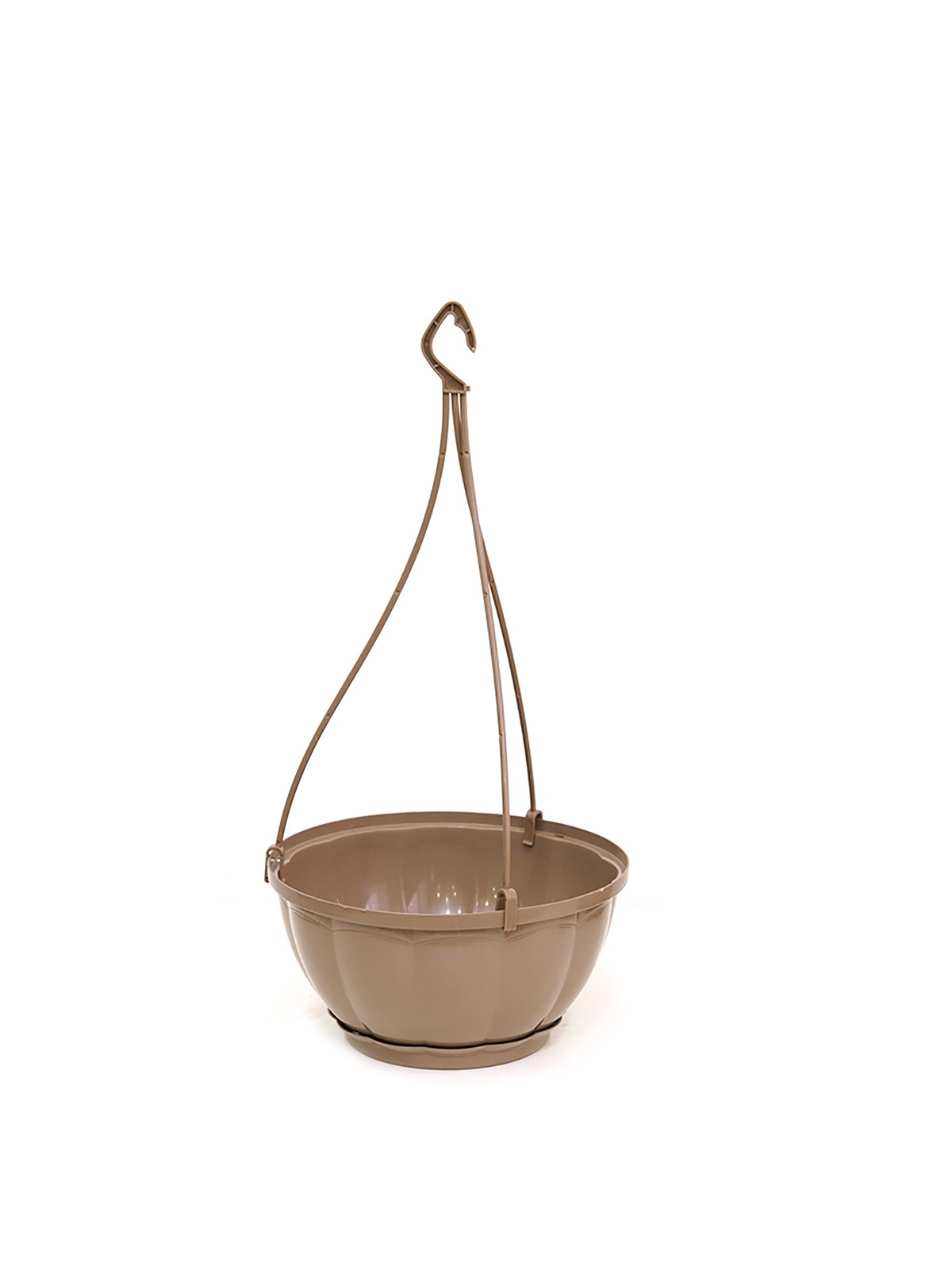 hanging plastic pot-brown color Pots & Vases