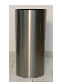 SS PAREL PLUS SILVER 30*90 Pots & Vases