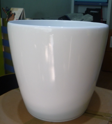 FIBER LECHUZA CLASSIC WHITE 35*33 Pots & Vases